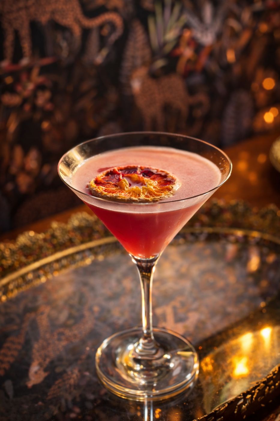 Signature drink mixed behind the Legend bar