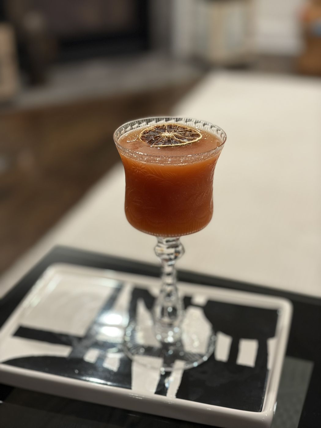 Cocktail crafted with premium spirits