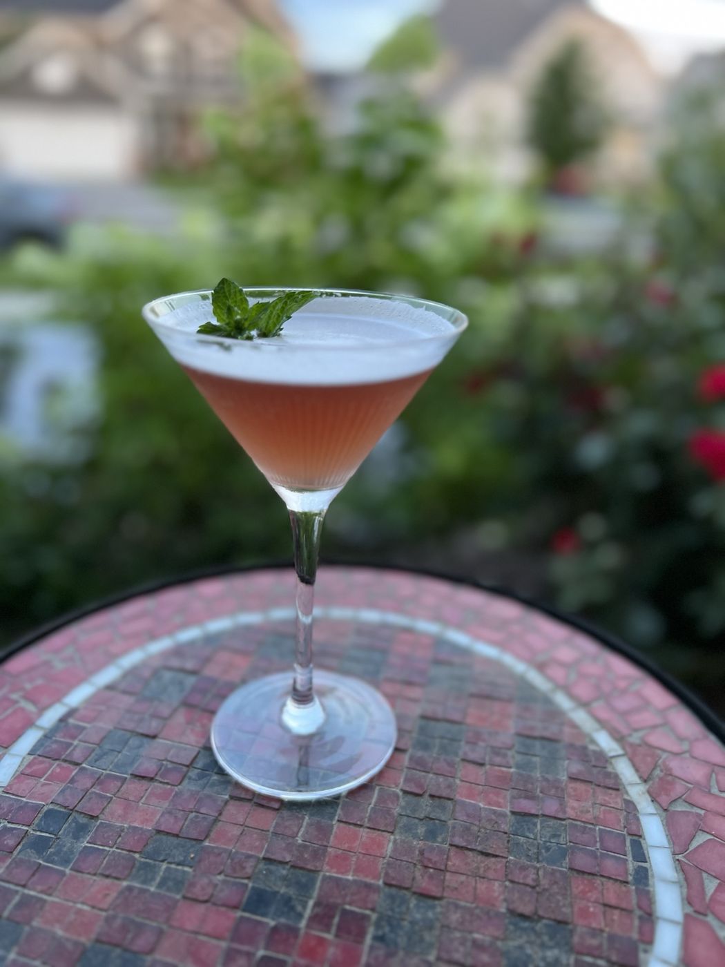 Fresh cocktail ready to be served to guests