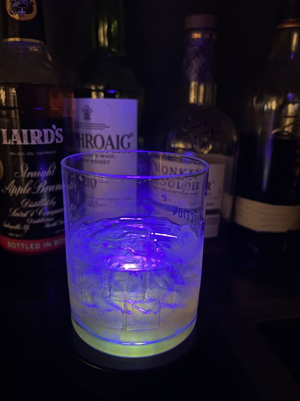 Handcrafted drink with a citrus twist