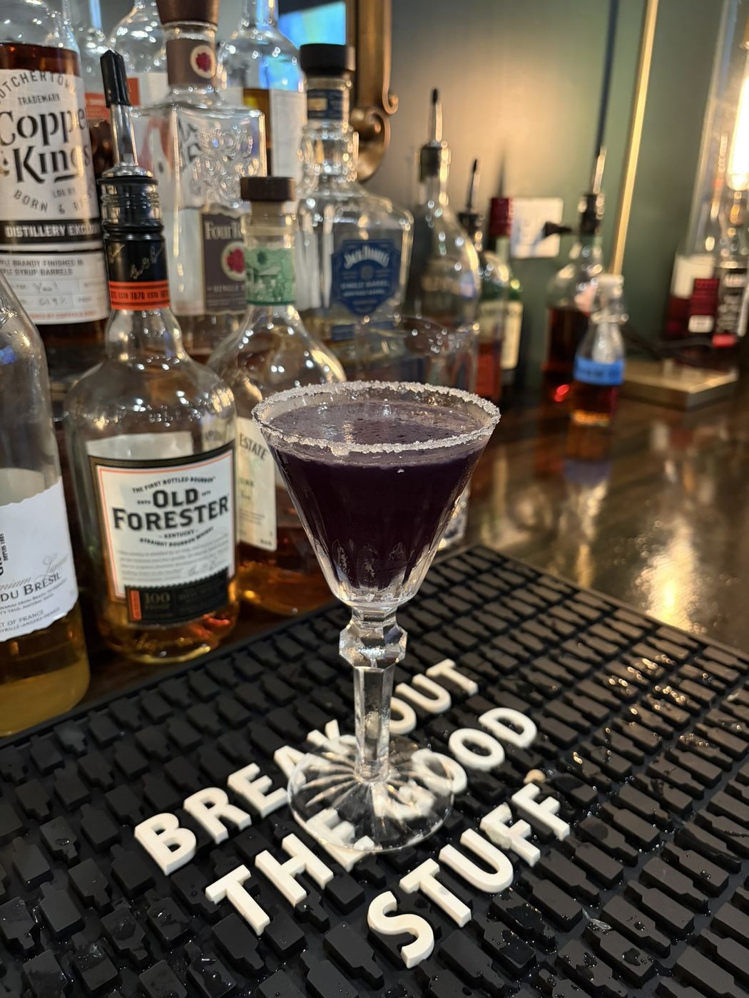 Signature drink crafted for a client's event